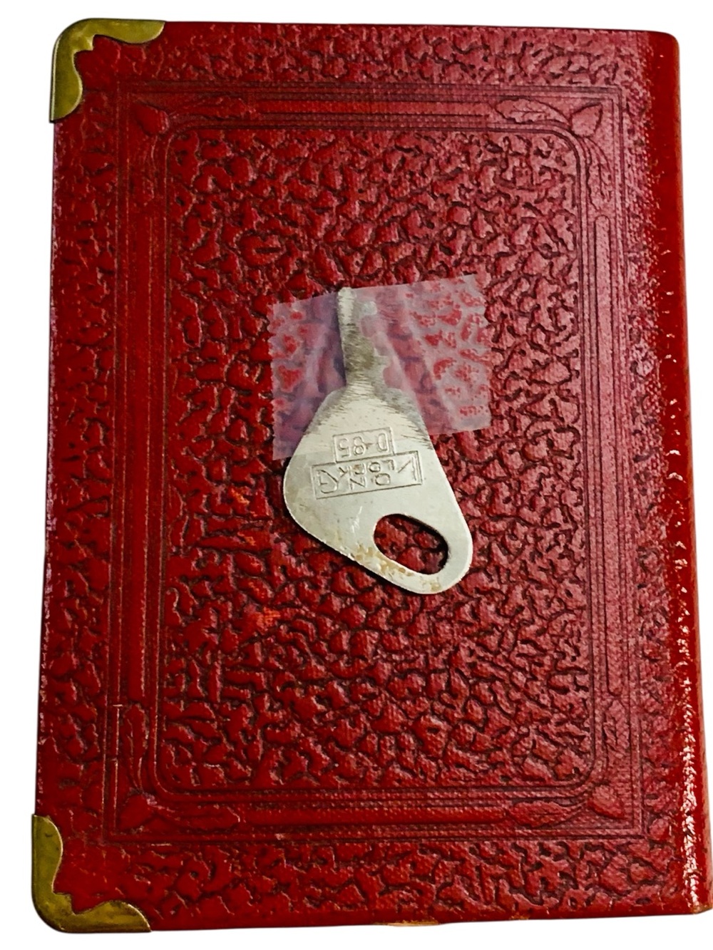 Vintage 1920’s Disney “The Thrift Book”By Mickey Mouse Coin Bank W/Key RARE FIND - Picture 2 of 5